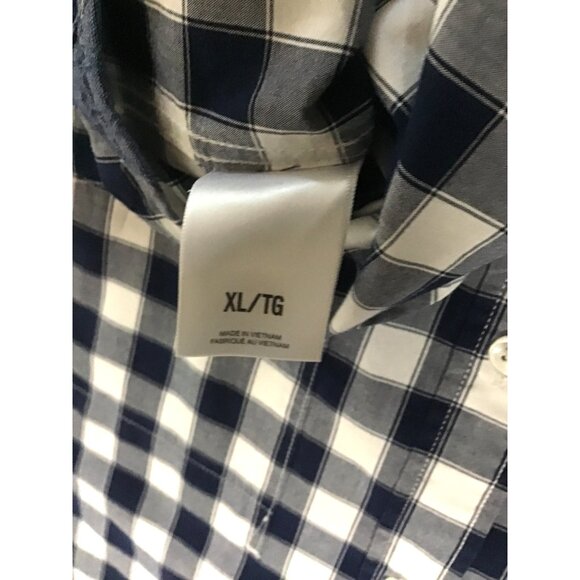 EXPRESS- MENS SLIM SOFT WASH COTTON LONG SLEEVE BUTTON FRONT SHIRT SIZE X-LARGE - Picture 8 of 9